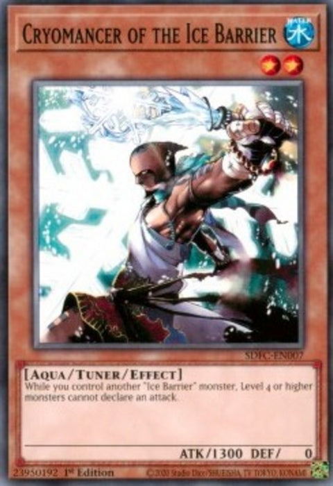 Cryomancer of the Ice Barrier SDFC-EN007 Common Englisch