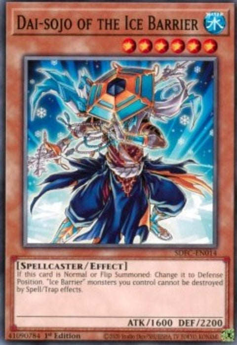 Dai-sojo of the Ice Barrier SDFC-EN014 Common Englisch