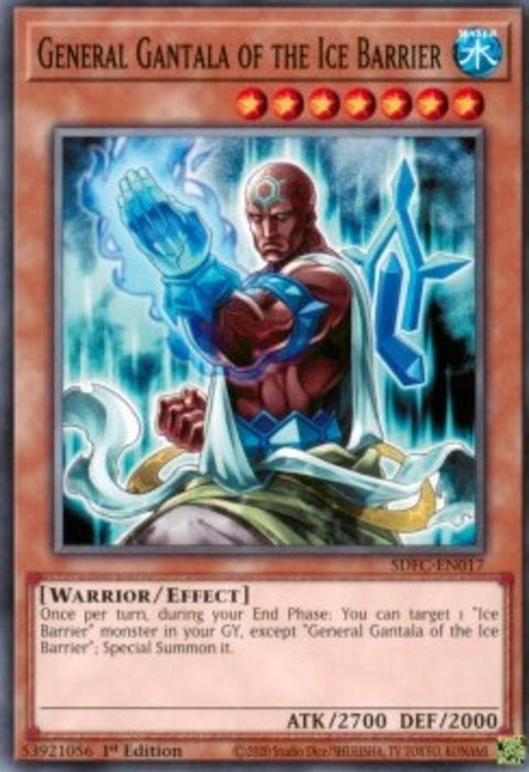 General Gantala of the Ice Barrier SDFC-EN017 Common Englisch