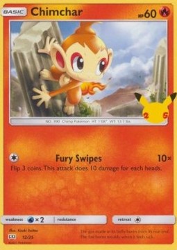 Chimchar MCD25-12 Promo Deutsch