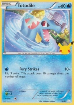 Totodile MCD25-18 Promo Deutsch