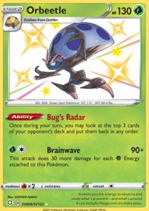 Orbeetle SHF-SV9 Secret Rare Englisch