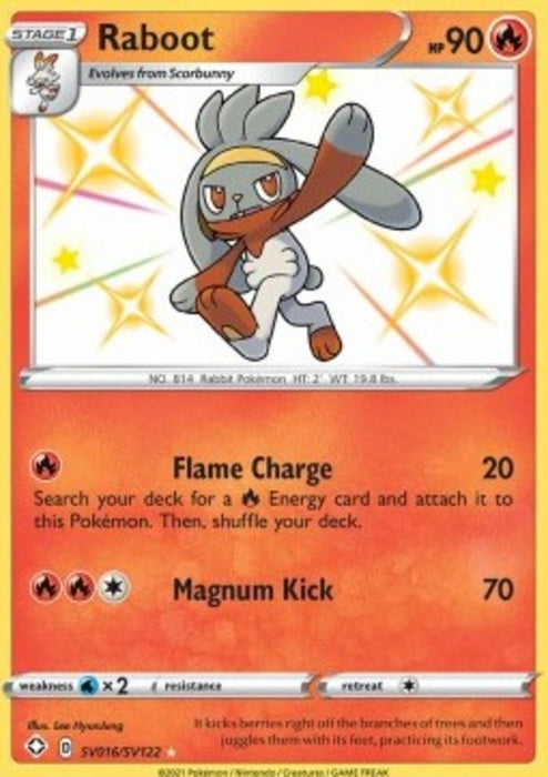 Raboot SHF-SV16 Secret Rare Englisch