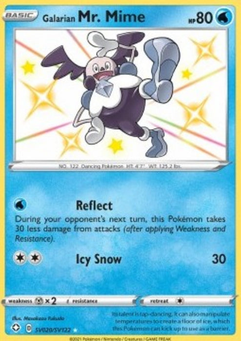 Galar- Mr. Mime SHF-SV20 Secret Rare Deutsch