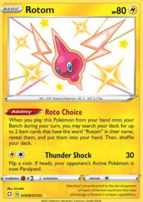 Rotom SHF-SV38 Secret Rare Deutsch