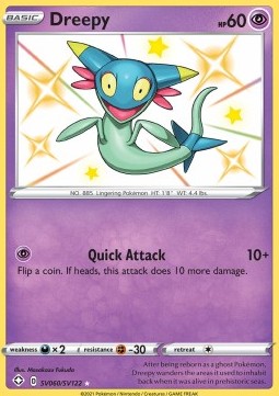 Dreepy SHF-SV60 Secret Rare Englisch