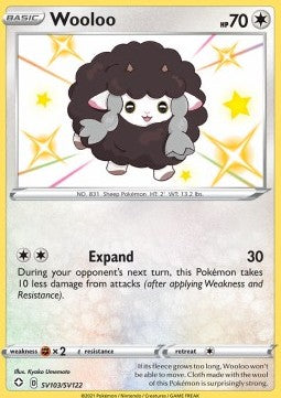 Wooloo SHF-SV103 Secret Rare Englisch