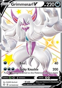Grimmsnarl V SHF-SV116 Secret Rare Englisch