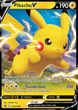 Pikachu V SWSH-061 Promo Englisch