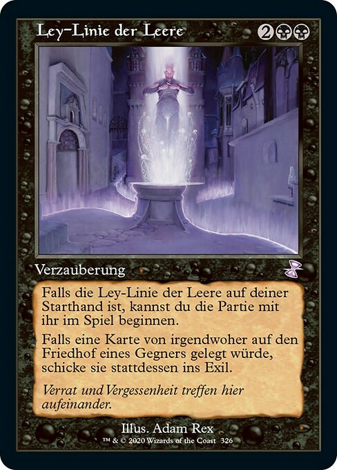 Ley-Linie der Leere XTSR-326 Time Shifted Deutsch