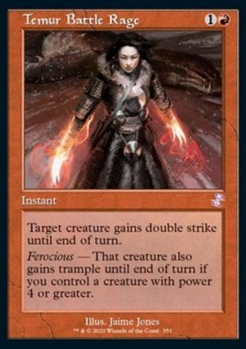 Temur Battle Rage XTSR-351 Time Shifted Englisch