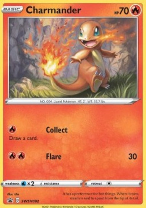 Charmander SWSH-092 Promo Englisch
