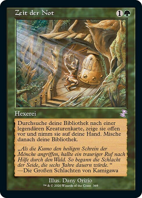 Zeit der Not XTSR-369 Time Shifted Deutsch
