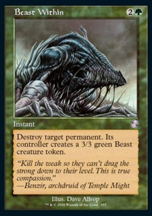Beast Within XTSR-357 Time Shifted Englisch
