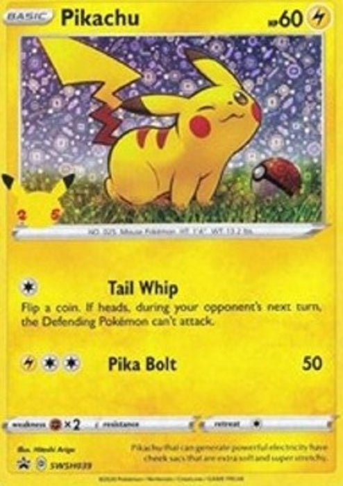 Pikachu SWSH-039 Promo Englisch