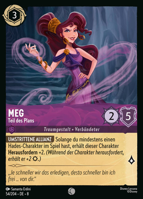 Meg - Teil des Plans 8JAF-054 Common Deutsch