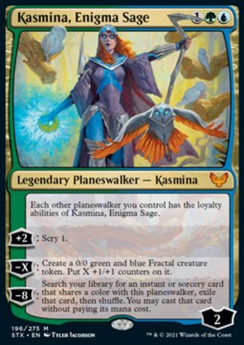 Kasmina, Enigma Sage STX-196 Mythic Japanisch