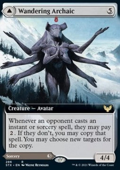 Wandering Archaic // Explore the Vastlands XSTX-286 Rare Englisch