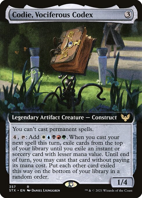 Magic: Codie, Vociferous Codex