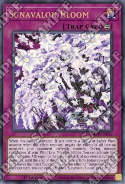Sunavalon Bloom GFTP-EN026 Ultra Rare Englisch