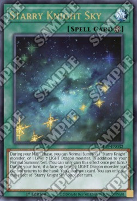 Starry Knight Sky GFTP-FR032 Ultra Rare Französisch
