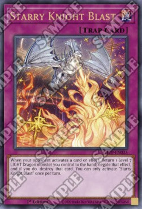 Starry Knight Blast GFTP-EN035 Ultra Rare Englisch