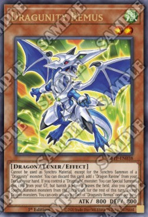 Dragunity Remus GFTP-EN038 Ultra Rare Englisch