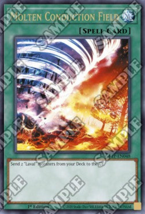 Molten Conduction Field GFTP-EN048 Ultra Rare Englisch