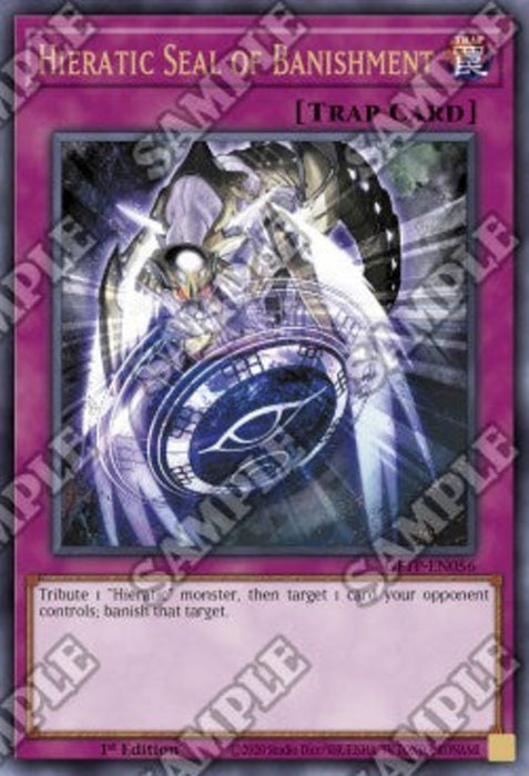 Hieratic Seal of Banishment GFTP-EN056 Ultra Rare Englisch