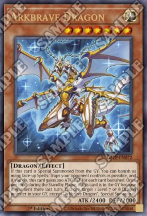 Arkbrave Dragon GFTP-EN072 Ultra Rare Englisch
