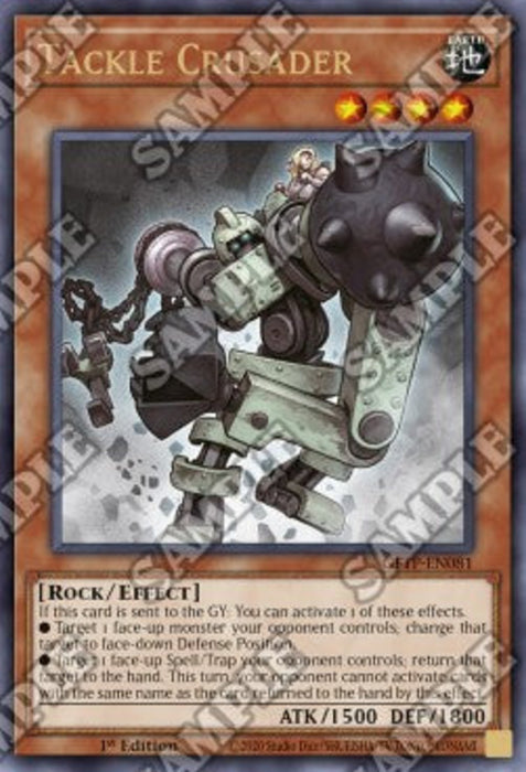 Tackle Crusader GFTP-EN081 Ultra Rare Englisch
