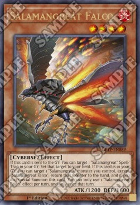 Salamangreat Falco GFTP-EN089 Ultra Rare Englisch