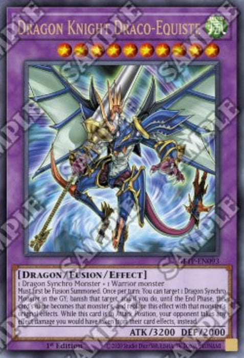 Dragon Knight Draco-Equiste GFTP-EN093 Ultra Rare Englisch
