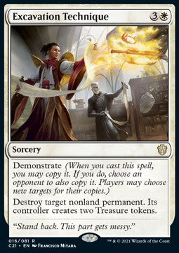 Excavation Technique C21-16 Rare Englisch