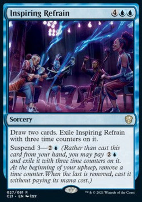 Inspiring Refrain C21-27 Rare Englisch
