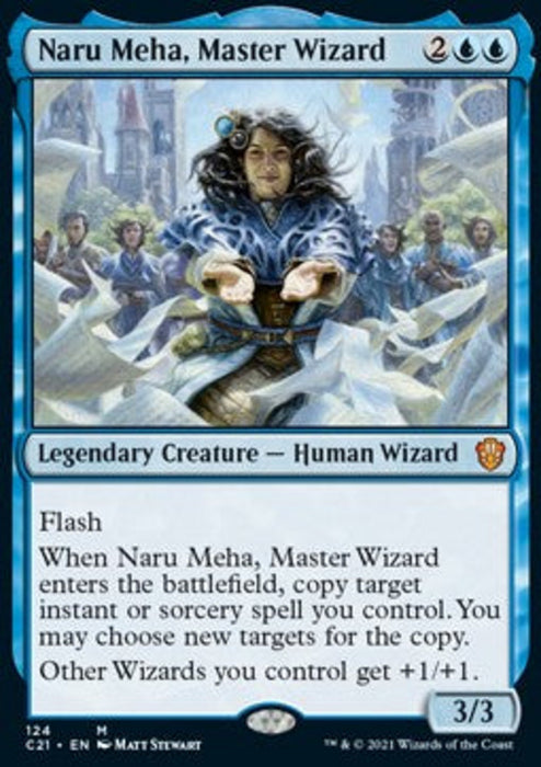 Naru Meha, Master Wizard C21-124 Mythic Englisch