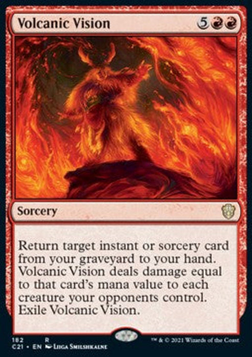 Volcanic Vision C21-182 Rare Englisch