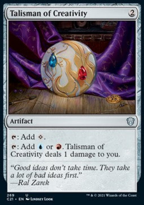 Talisman of Creativity C21-269 Uncommon Englisch
