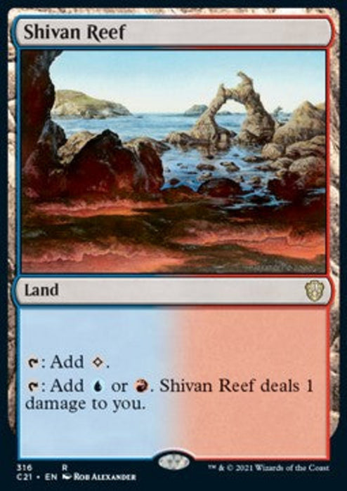 Shivan Reef C21-316 Rare Englisch