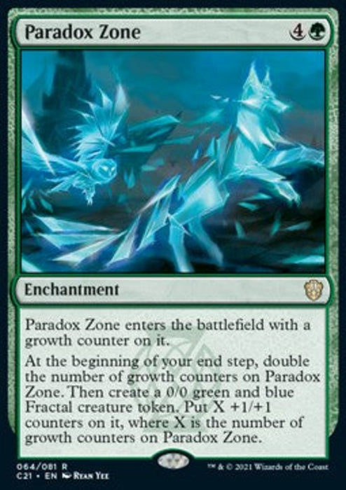 Paradox Zone C21-64 Rare Englisch