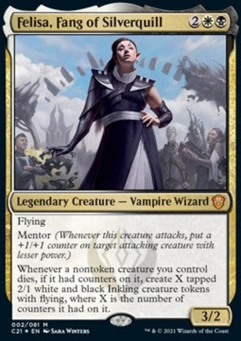 Felisa, Fang of Silverquill C21-2 Mythic Englisch