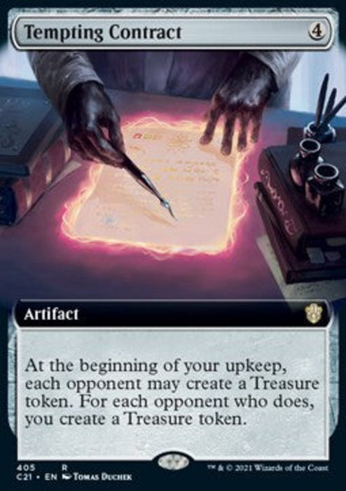 Tempting Contract XC21-405 Rare Englisch