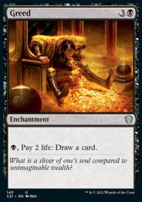 Greed C21-145 Uncommon Englisch