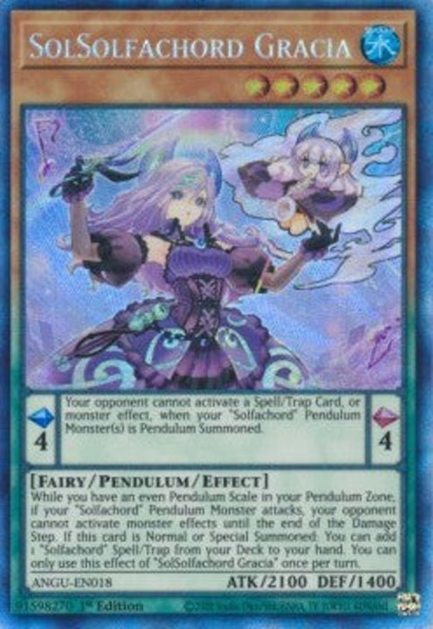 SolSolfachord Gracia (V.2) ANGU-EN018 Collectors Rare Englisch