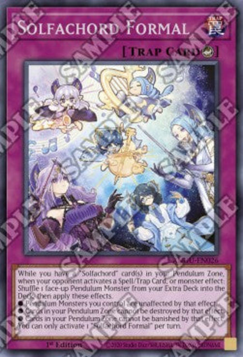 Solfachord Formal ANGU-EN026 Rare Englisch