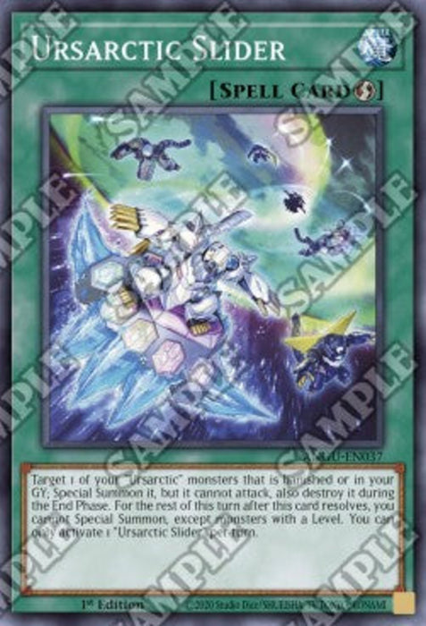 Ursarctic Slider ANGU-EN037 Super Rare Englisch
