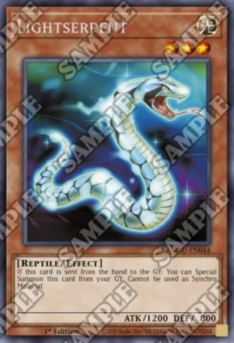 Lightserpent ANGU-EN044 Rare Englisch