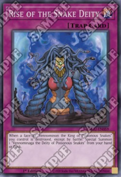 Rise of the Snake Deity ANGU-EN059 Rare Englisch