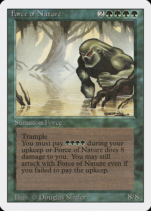 Force of Nature 3ED- Rare Englisch