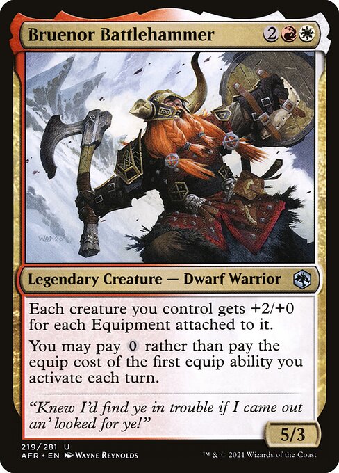 Magic: Bruenor Battlehammer